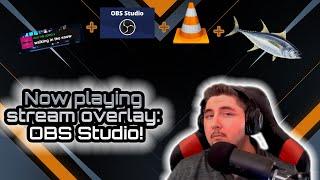 OBS Studio | Now playing overlay for VLC plugin! (2021)