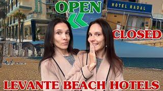 Levante Beach Hotels - Shutting DOWN or Surviving the Winter?