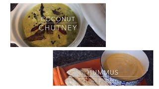 Coconut Chutney And Hummus | Quick And Easy Recipes | Auntie Jamilla’s Kitchen