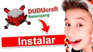 CRIEI MEU PRÓPRIO MINECRAFT COM MINÉRIO DUDU BETERO