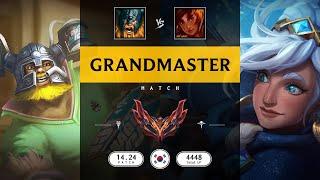 Grandmaster Match: Super Olaf vs Super Taliyah - KR server Patch 14.24