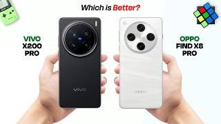 ViVO X200 Pro VS Oppo Find X8 Pro  Full Comparison | Which is Better?