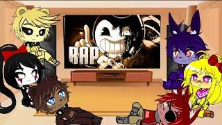 Fnaf React:Rap do Bendy