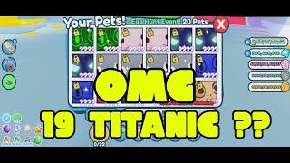 I GOT 19 TITANIC FOR FREE ??