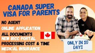 Canada Super Visa for Parents 2023 | Step by Step Process Hindi | Online Form| Mistakes to Avoid