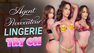 Cheeky, Sensual and Provocative Try On - Agent Provocateur Lingerie Haul of thongs, bras & panties!