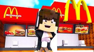 MON FILS OUVRE UN RESTAURANT SUR MINECRAFT !