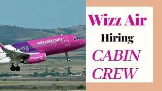 Cabin Crew Job Vacancy | Wizz Air | For Freshers & Experienced