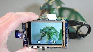 DIY WiFi Raspberry Pi Touchscreen Camera #RaspberryPi #Adafruit