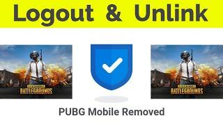 How To Logout PUBG Mobile Game Account & Unlink/Delete Your Facebook Id From Pubg