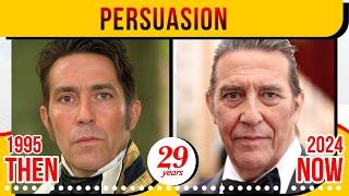 PERSUASION (1995) Cast then and Now