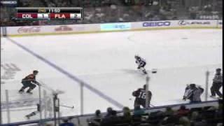 Stephen Weiss Hat Trick vs Avalanche 12/2/2009