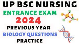 Bsc Nursing Entrance Exam 2024 Previous year question papers for practice