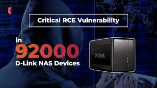 Alert! 92,000 D-Link NAS Devices Vulnerable to Remote Attacks | Kratikal Tech