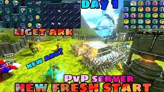 [ ARK MOBILE ] PVP NEW FRESH START DAY 1 LIGET ARK MOBILE PVP FEROX