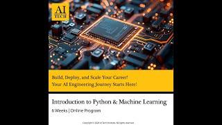 Beginner's Course: Introduction to Python and Machine Learning