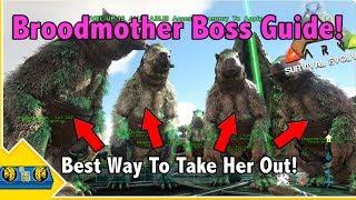 The Best Way To Deal With The Broodmother In Ark Survival Evolved! || Ark Boss Guides!