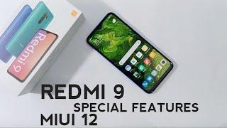 Xiaomi Redmi 9 MIUI 12 Special Features