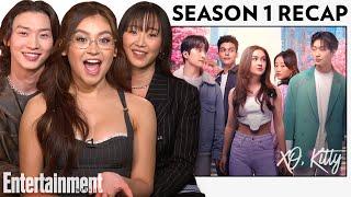 'XO, Kitty’ Cast Breaks Down All the Season 1 Drama | Entertainment Weekly