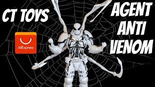 CT Toys Anti Agent Venom Revoltech Amazing Yamaguchi Bootleg (1/12 Action Figure Review)