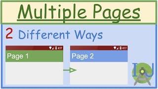 Different Ways to Create Multiple Activities