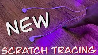 ASMR: NEW "Scratch Tracing" on items (Floor Scratching around items- Kelly CV)