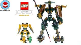 LEGO Ninjago 71794 Lloyd and Arin's Ninja Team Mechs - LEGO Speed Build Review