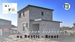 Les travaux avancent au Restic à Brest - Perco Constructions