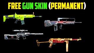 How To Get Free Gun Skin permanent In Free Fire / Free Gun Skin Free Fire | Guild 2.0 Free Fire