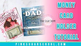 DIY Money Card Holder with pouch TUTORIAL