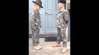 10 Year Old Drill Sergeant