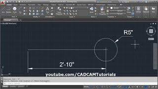 AutoCAD Dimension in Feet and Inches