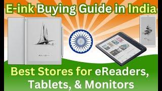 Where to Buy E-ink eReaders in India | Boox, Remarkable, Dasung, Bigme, Pocketbook, Meebook, Kobo