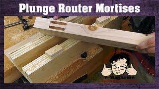Check out this cheap router mortising jig with LOTS of versatility