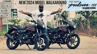 2024 Bajaj Pulsar 150 Twin Disc & Single Disc Get New Updates | Walkaround Review