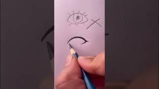 Very easy to draw eyes 