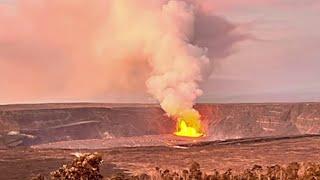 Video: Kilauea volcano erupts on Hawaii island