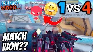 1 Vs 4 Shocking Mech Arena Battles You Won't Believe!