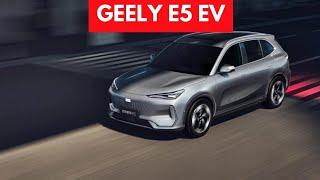 Geely E5: La oferta contra Tesla