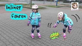 INLINER FAHREN - Hannah fährt auf Inlineskates - Rollerblading für Anfänger