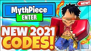 (2021) MYTH PIECE CODES *FREE GEMS* ALL NEW SECRET OP ROBLOX MYTH PIECE CODES!