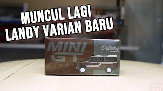 MUNCUL LAGI  LAND ROVER, MINI GT LAND ROVER DEFENDER 110 BROWN COUNTY