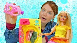 Spielspaß mit Barbie und Irene. Puppen Video für Kinder. 2 Folgen am Stück