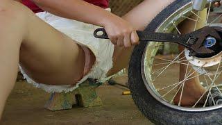 The Genius girl ; Full Restoration and Repair Old gasoline engine | Honda tricycle engine repair