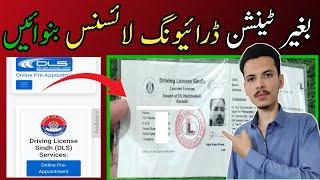 driving license learner form renewal guide for karachi pakistan Driving license online apply in 2024