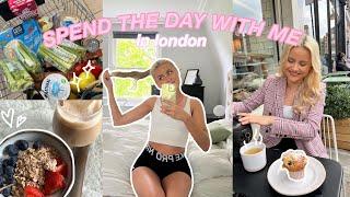 SPEND THE DAY WITH ME! walking around london, work day & shopping!