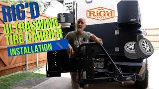 Rig'd UltraSwing Tire Hitch Mount How to Install