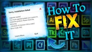 ERROR Code 195 | Fix In One Easy Step | All Adobe Products | How To Fix Error 195 | Windows 7,8,10