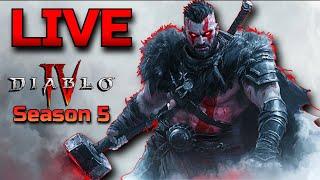 LIVE! DOING BIG DAMAGE! - DIABLO 4 SEASON 5