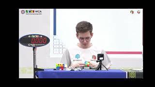 Rubiks WCA World Championship 2023 3x3 Finals - Matty Hiroto Inaba Vs Tymon Kolasinski